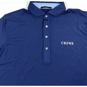 Greyson Golf Polo Shirt Mens Large Navy Blue Performance Crewe Country Club